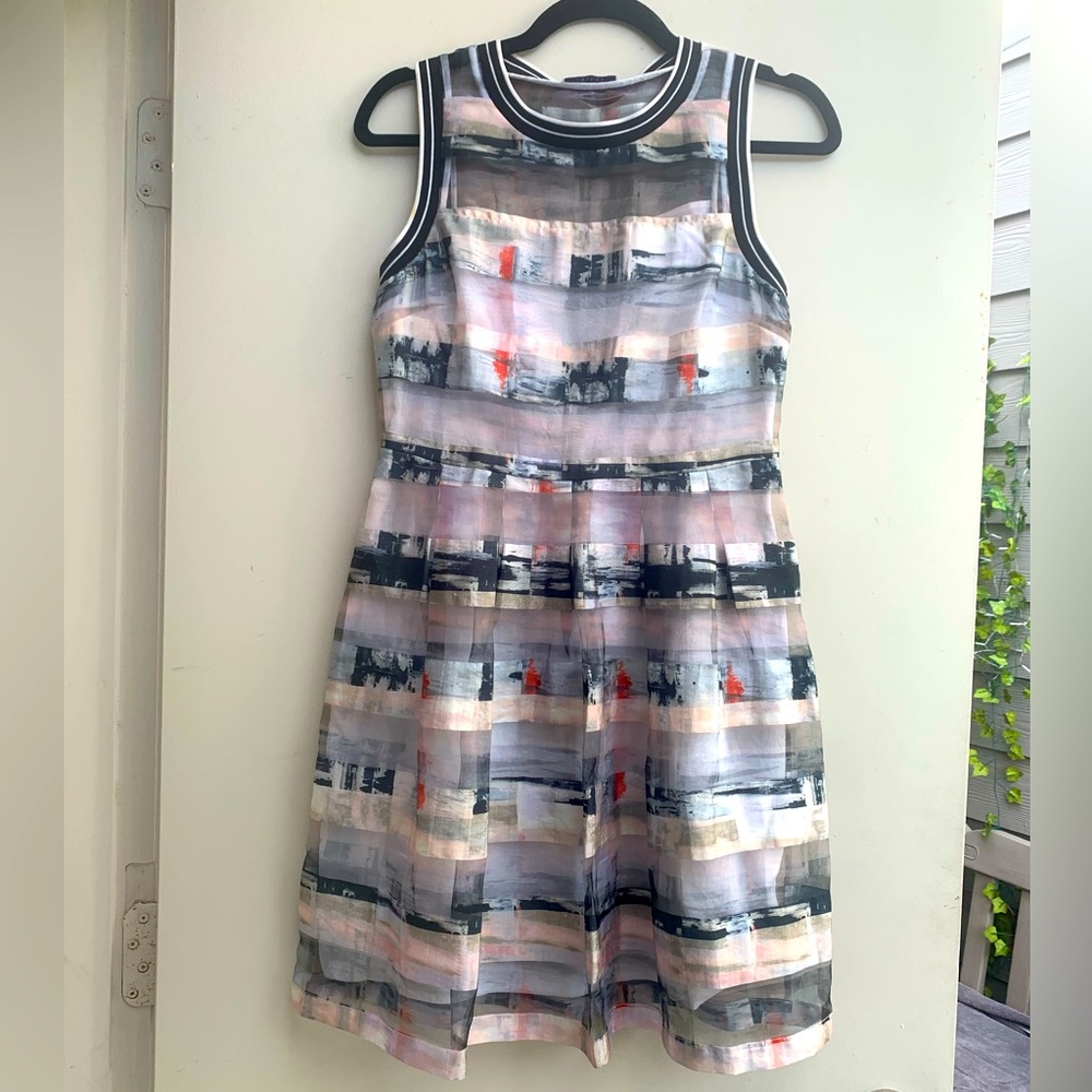 Iblues designer dress. Artistic elegant pattern. Size xs